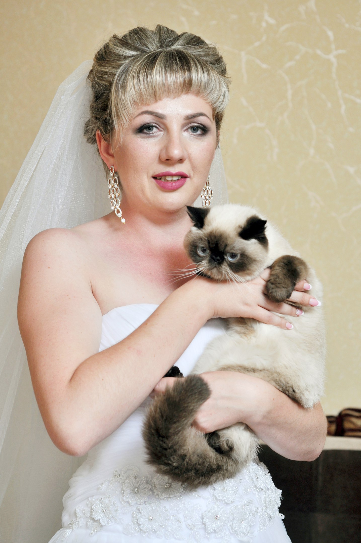 Маша Сіренко і кішечка екзотка Даша