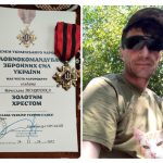 Військовий із Гадяча нагороджений почесною відзнакою  “Золотим хрестом”