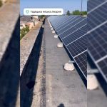 У Гадячі на даху лікарні встановили сонячну електростанцію