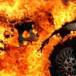 У Великобудищанській громаді згорів мікроавтобус