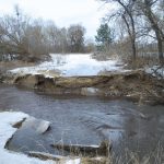 Внаслідок негоди у Великобудищанській громаді розмило дамбу між селами