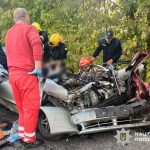 На автодорозі Гадяч-Миргород легковик зіткнувся з вантажівкою